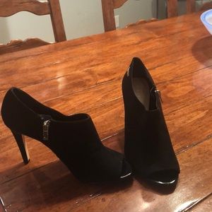 High heel open toe shoes